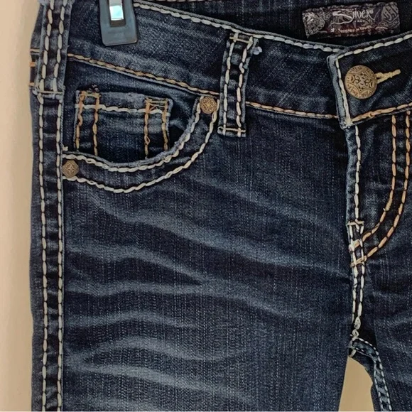 Silver Jeans McKenzie Slim Bootcut Jeans - Picture 7 of 16